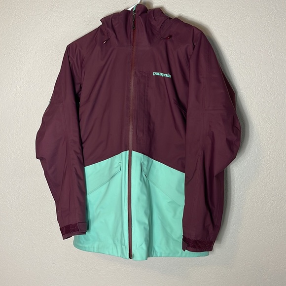 Patagonia Insulated Snowbelle Ski Snowboard Jacket in Dark Currant Size XS - Picture 6 of 15